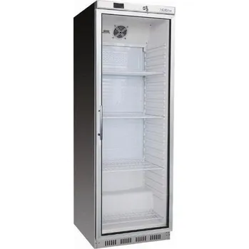 NORDline UR 400 GS nerez chladící skříň - prosklené dveře (Při nákupu na IČO získejte konkurenční cenu. Volejte na telefon 605 268 512)