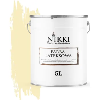 barva na zeď BARVA LATEXOVÁ NA ZEĎ, KANÁRKOVÁ ŽLUTÁ H6981 5L, HLUBOKÝ MAT PRO STĚNY