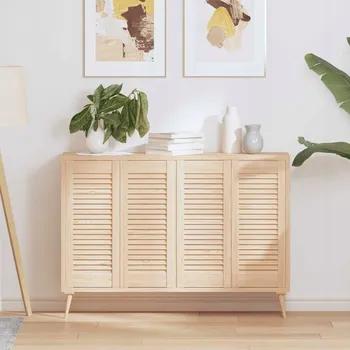 Komoda VidaXL Komoda se zásuvkami 29,5 x 69 x 1 cm, surová borovice