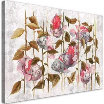 Obraz Obraz na plátně, Červené ryby Koi 60x40 60x40