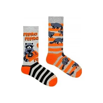 Pánská móda TakaPara Ponožky vícebarevné, velikost 36-40