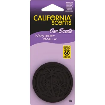 Vůně do auta Osvěžovač vzduchu CALIFORNIA CAR SCENTS Monterey Vanilla 42g - plechovka
