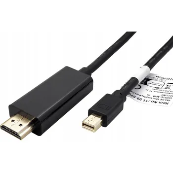 Video kabel VALUE DisplayPort - HDMI kabel, miniDP(M) -> HDMI(M), 4K 60Hz, 2m