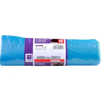 Pytle na odpadky Univerzální pytle na odpad Painto Modré pytle na odpad 160 l 160l 10 ks