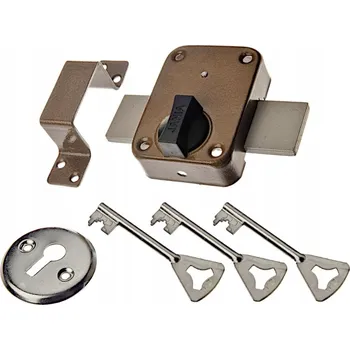 Garážová vrata JANIA Garážová závora s tyčovým zámkem pro vrata a garážová vrata z005 TYTAN T3