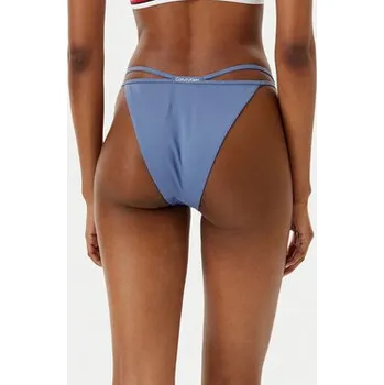 Dámské plavky Calvin Klein Swimwear Spodní část bikin KW0KW02828 Modrá XL