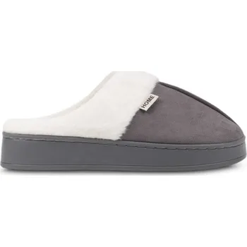 Dámské pantofle Pantofle Šedé Domácí Dámské Pohodlné Zateplené Papuče Kožíšek Bamboše 38/39