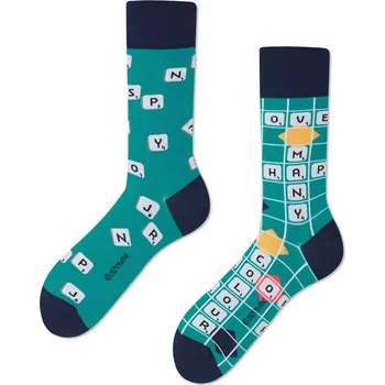 Dámské ponožky Many Mornings Ponožky SCRABBLE SCRABBLE-35-38 vícebarevné velikost 35-38