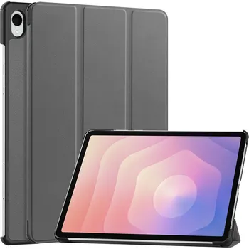 Pouzdro na tablet VSECHNONAMOBIL 122538 LEATHER Zaklápěcí kryt pro Samsung Galaxy Tab S11 šedý