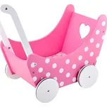 Jokomisiada Dřevěný kočárek Troley Pink