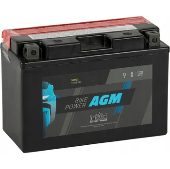 Motobaterie Moto Akumulátor IntAct 12V 8Ah/120A L+ AGM 150x70x105