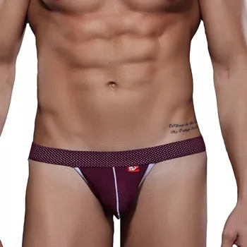 Kalhotky Pánské Sexy Síťované Tanga a Jockstrapy v Jednom - S