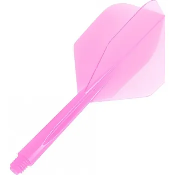 Příslušenství pro šipky Condor Letky Zero Stress - Small - Medium - Clear Pink CN053