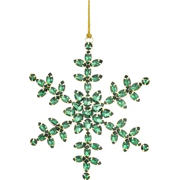 Závěsná dekorace 16 x 13 x 1 cm zelená barva 170045 77X