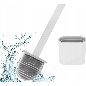 WC štětka SPI 55 silikonová bílá matná antibakteriální