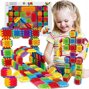 ostatní stavebnice Stavebnice ježci vafle 140 dílků v krabici