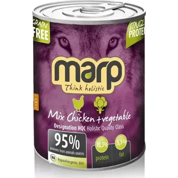 Krmivo pro psa Marp Mix konzerva pro psy kuře+zelenina 400g
