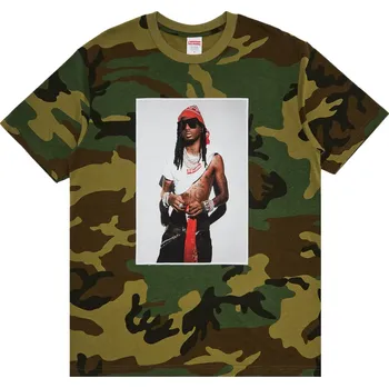 Pánské tričko Supreme Playboi Carti Tee Woodland Camo Velikost: L