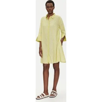 Dámské šaty Iconique Košilové šaty IC25-026 Zelená Relaxed Fit XL