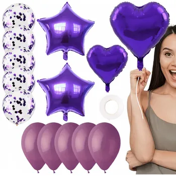 Balónek Růžový balónek, sada balónků 1 ks