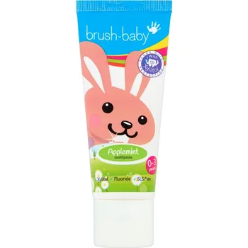 zubní pasta Brush-Baby, Zubní pasta Applemint pro děti 0-3l 50ml