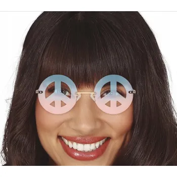 BRÝLE HIPPIE PACIFKY PACIFKA HIPISA PÁRTY KARNEVAL