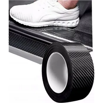 Lepicí páska Ochranná karbonová páska na prahy auta 5 cm x 5 m, 5D efekt