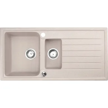 Granitový dřez Dřez jednopůlkomorový Brenor Napoli 15 granit béžový