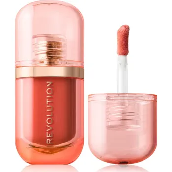 Tvářenka Makeup Revolution Superdewy Blush Burst tekutá tvářenka odstín Peach Spritz 4.2 ml
