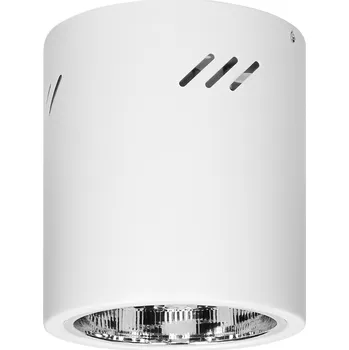 Moderní bílý stropní svítidlo E27 60W