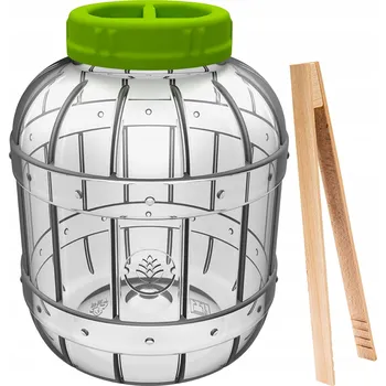 Sklenice Browin 5l nerozbitná Zavařovací Sklenice s kleštěmi