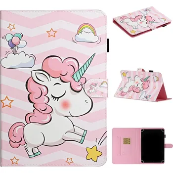 Pouzdro na tablet VSECHNONAMOBIL 70993 ART Zaklápěcí pouzdro pro tablet s úhlopříčkou 8" UNICORN