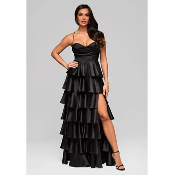 Dámské šaty Edoti Evening dress LA-OM Edoti černá 3431682