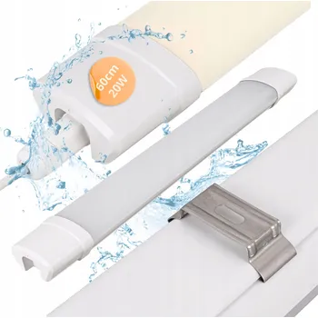 Stropní LED svítidlo Ledhoff 20 W, 61 cm, bílé, 2400 lm