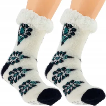 Pánské ponožky Cambell Ponožky Ponožky teplé bílé, velikost 41-46