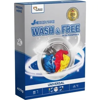 Prací prášek Prací prášek Wash&Free UNIVERZÁLNÍ - 400g