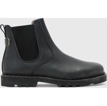 Pánské tenisky Kotníkové boty AllSaints Skiff Chelsea Boot M025FD černá 99X, EUR 46