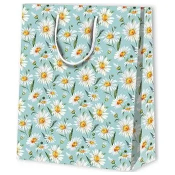 Dárková taška Taška dárková velká kopretiny