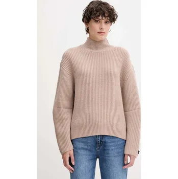 Pánský svetr Svetr s příměsí vlny Calvin Klein Jeans LV044D329G hnědá 84X, vel. M