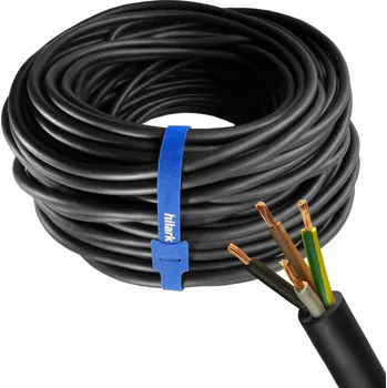 elektrický kabel NAPÁJECÍ KABEL 10 m OW 4x2,5 H05RR-F GUMOVÝ