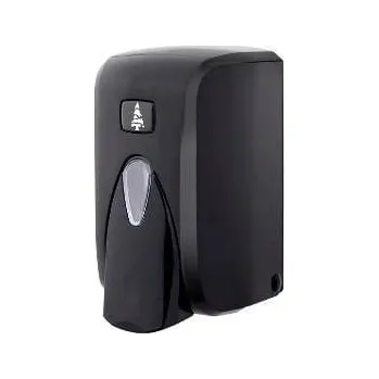 Dávkovač mýdla Ruční dávkovač mýdla na zeď Biurotop 500 ml černý