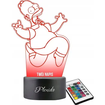 Lampička Plexido vícebarevná Noční lampa