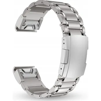 Náramek Náramek JG Smart pro Garmin 26mm, stříbrný