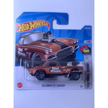 Hračka Hot Wheels - 62 Corvette Gasser ZE SBÍRKY
