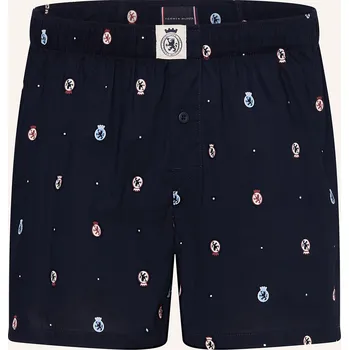 Pánské spodní prádlo Tommy Hilfiger Pánské Tkané Boxerky, tmavě modrá, 52