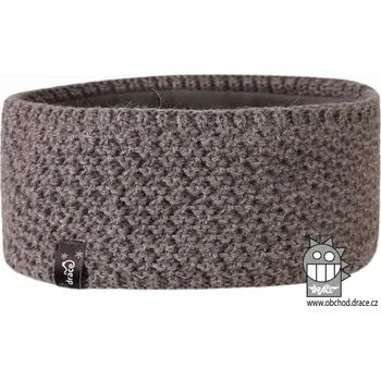 Čepice Pletená čelenka Dráče - Rigi 14, šedá Barva: Šedá, Velikost: 56-58