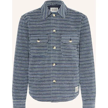 Pánská košile Scotch & Soda Pánská Svrchní Košile, modrá / bílá / tmavě...