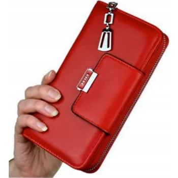 Dámská peněženka dvojitá na zip velká, organizér prostorná