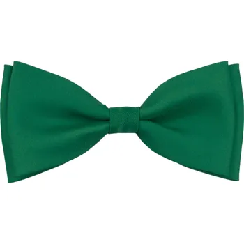 Motýlek Tmavě zelený dětský motýlek matný