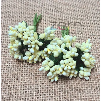 Svazek/kytička ozdobná (2 svazky) - krémová